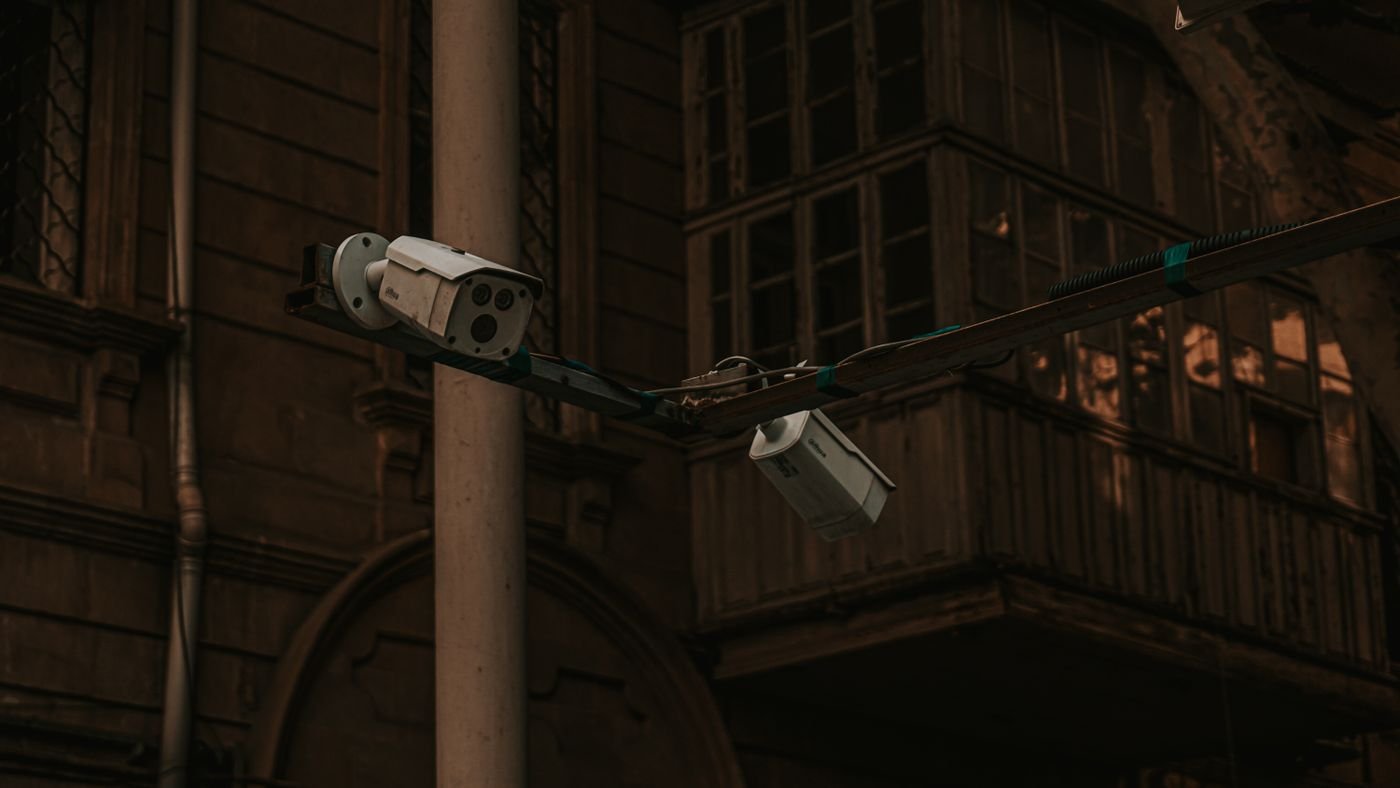 Caméras de vidéoprotection sur mât d&rsquo;éclairage urbain